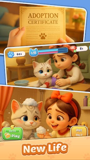 Meowment: Merge & Makeover screenshot 17 - screenshot