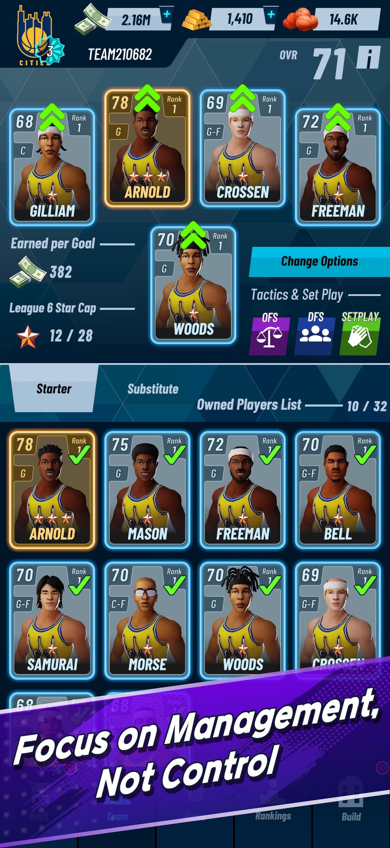 Idle Basketball Manager 25 screenshot 3 - screenshot