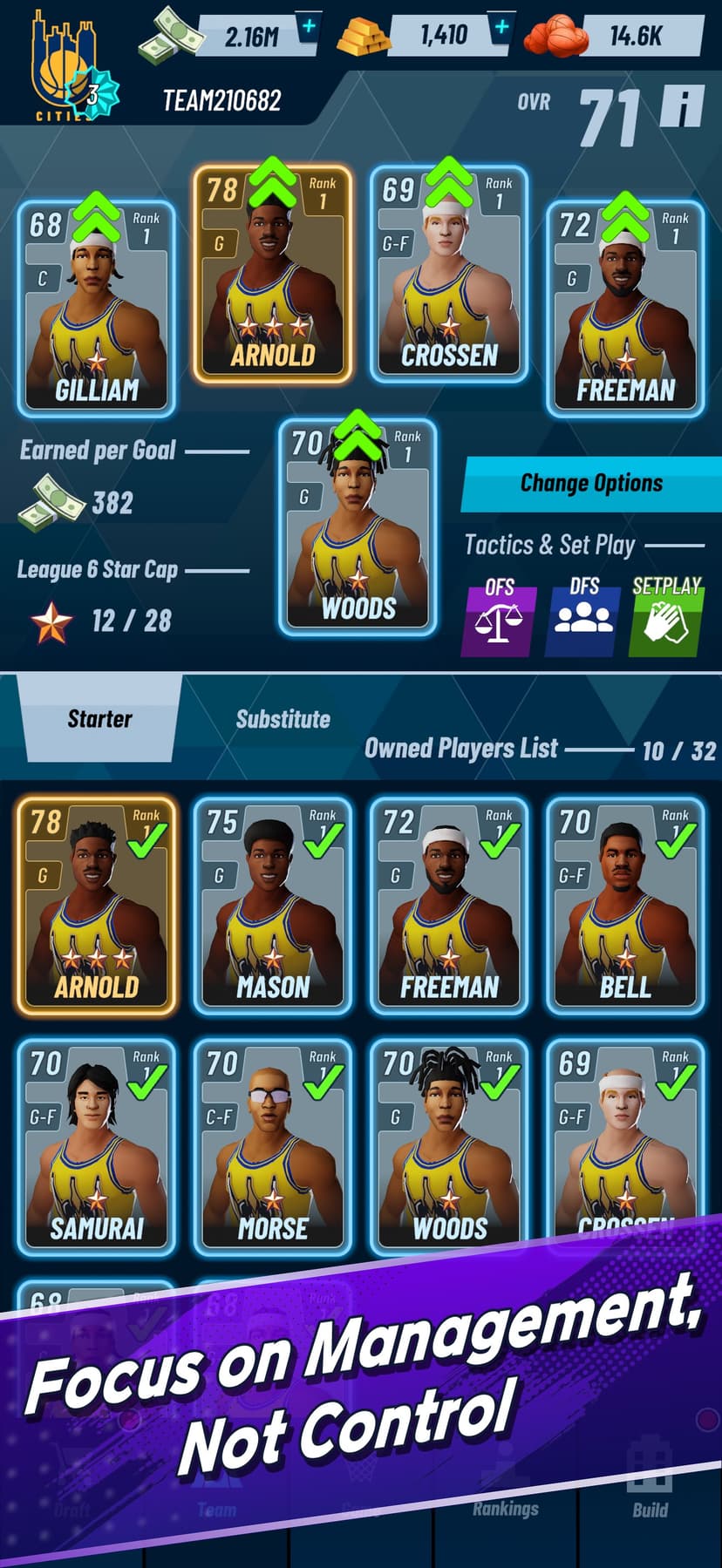 Idle Basketball Manager 25 screenshot 3 - screenshot