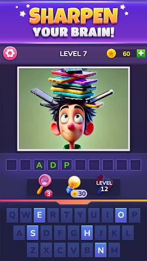 PixelPhrase ™ Pics & Word Game screenshot 2 - screenshot