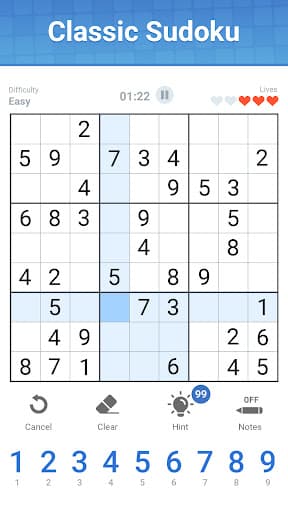 Sudoku Master - Number Game screenshot 1 - screenshot