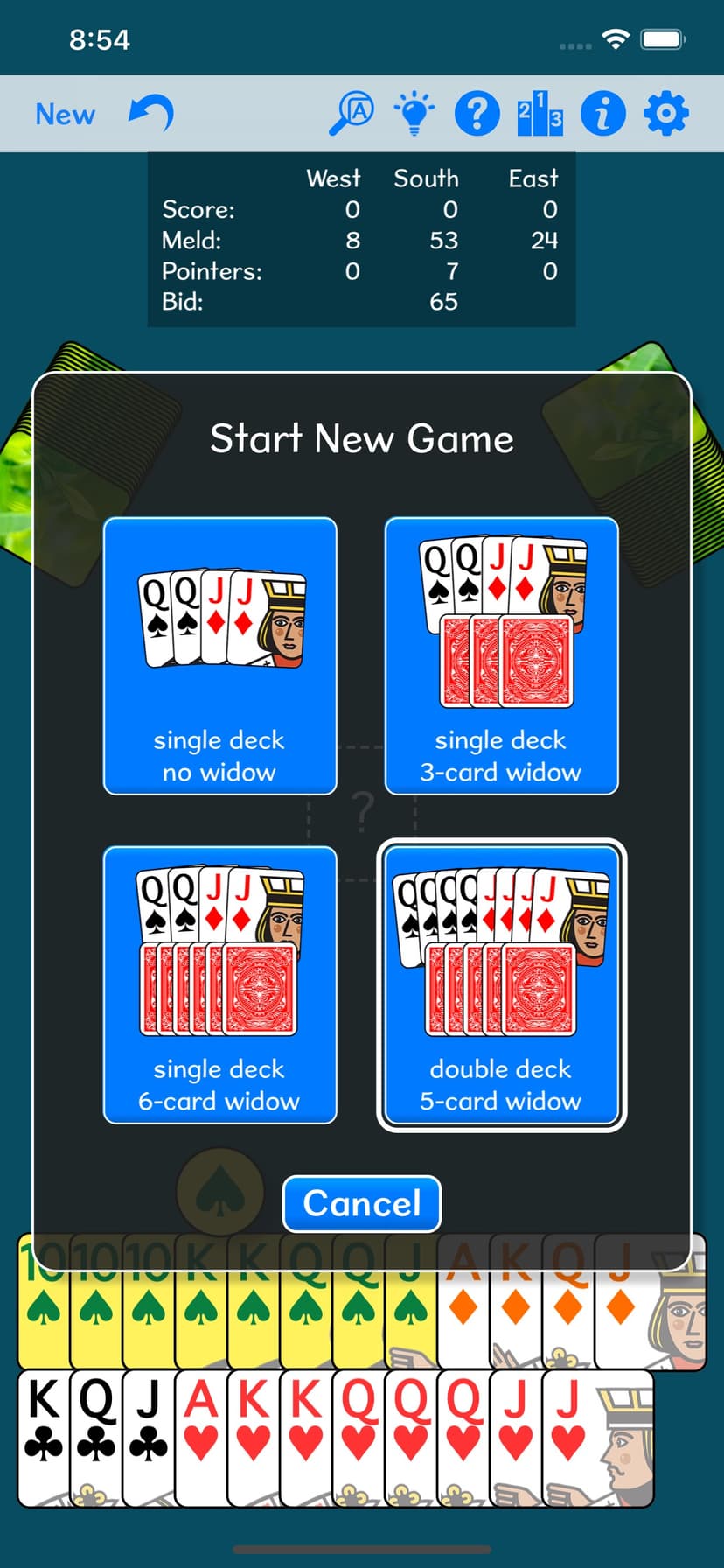 Cutthroat Pinochle screenshot 2 - screenshot