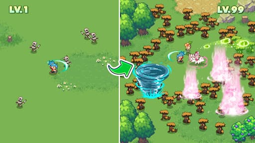 Guardian War: RPG Pixel Hero screenshot 1 - screenshot