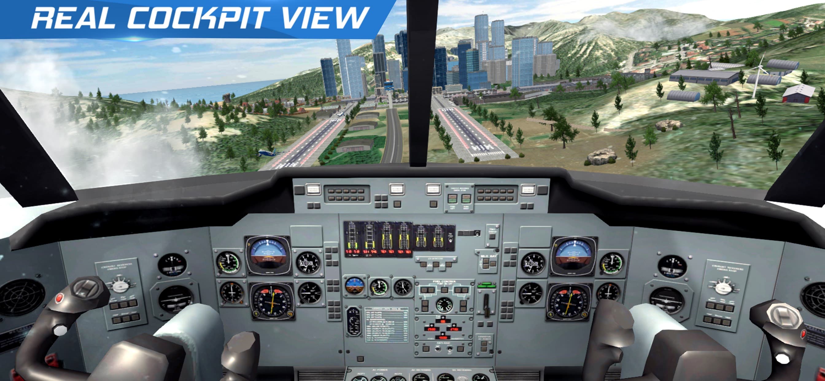 AFPS Airplane Flight Pilot Sim screenshot 1 - screenshot