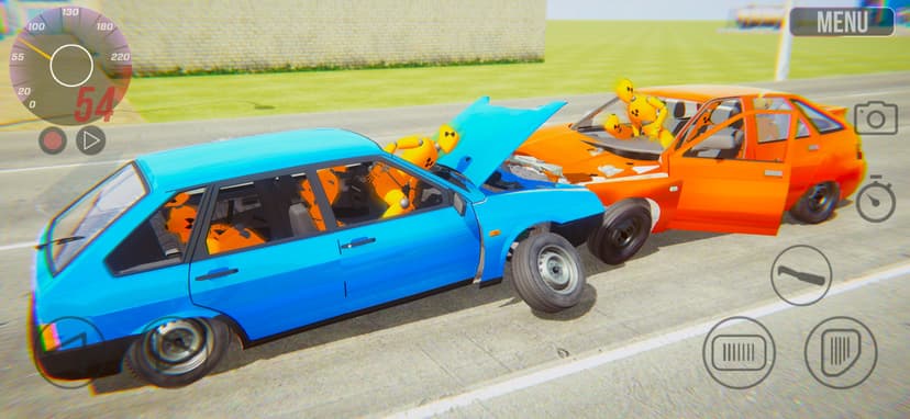 VAZ Crash Test Simulator 2 screenshot 4 - screenshot