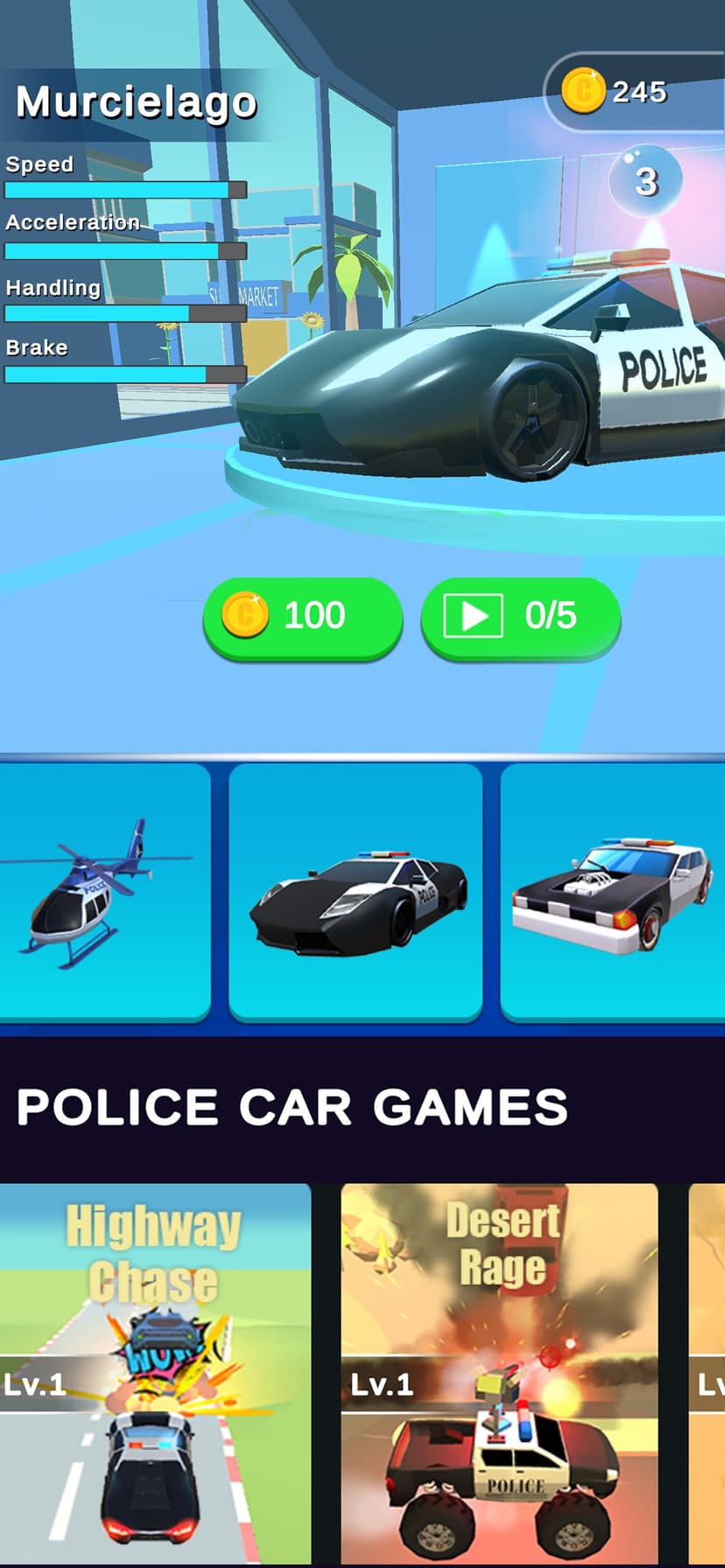 Police vs Thief 3D - car race screenshot 7 - screenshot