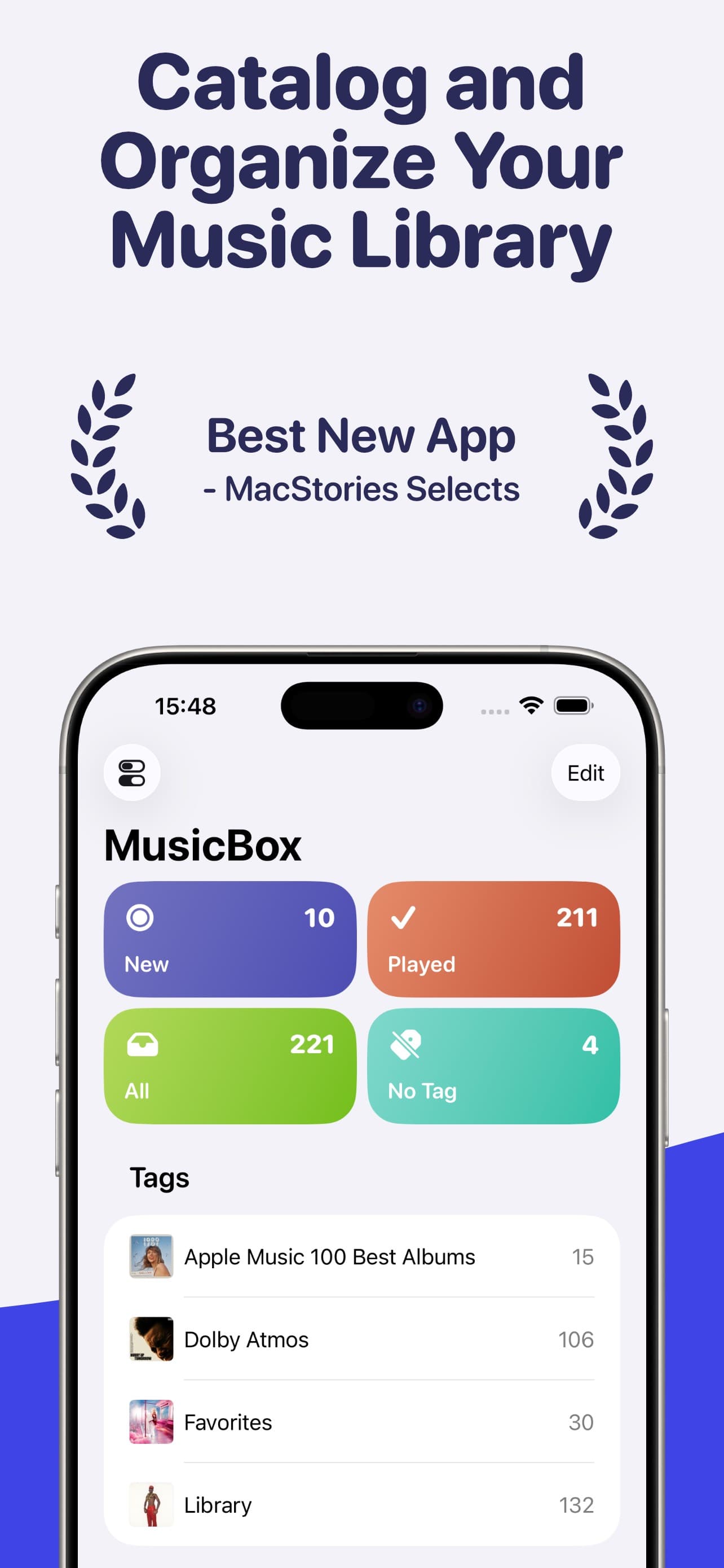 MusicBox: Catalog and Organize screenshot 1 - screenshot