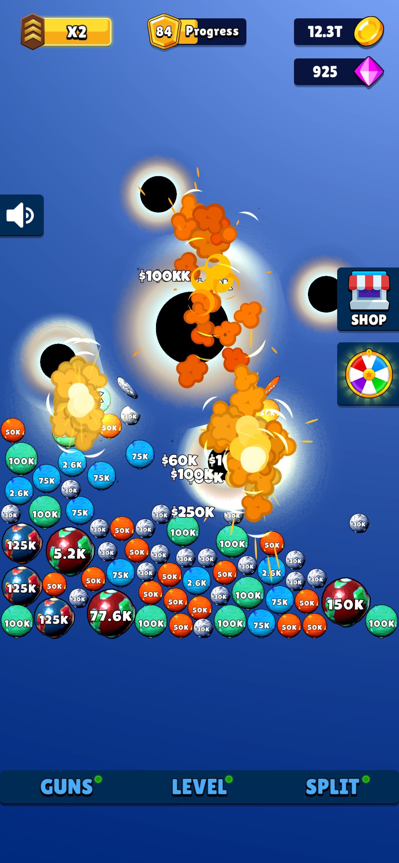 Laser Split: Ball Blaster Game screenshot 4 - screenshot