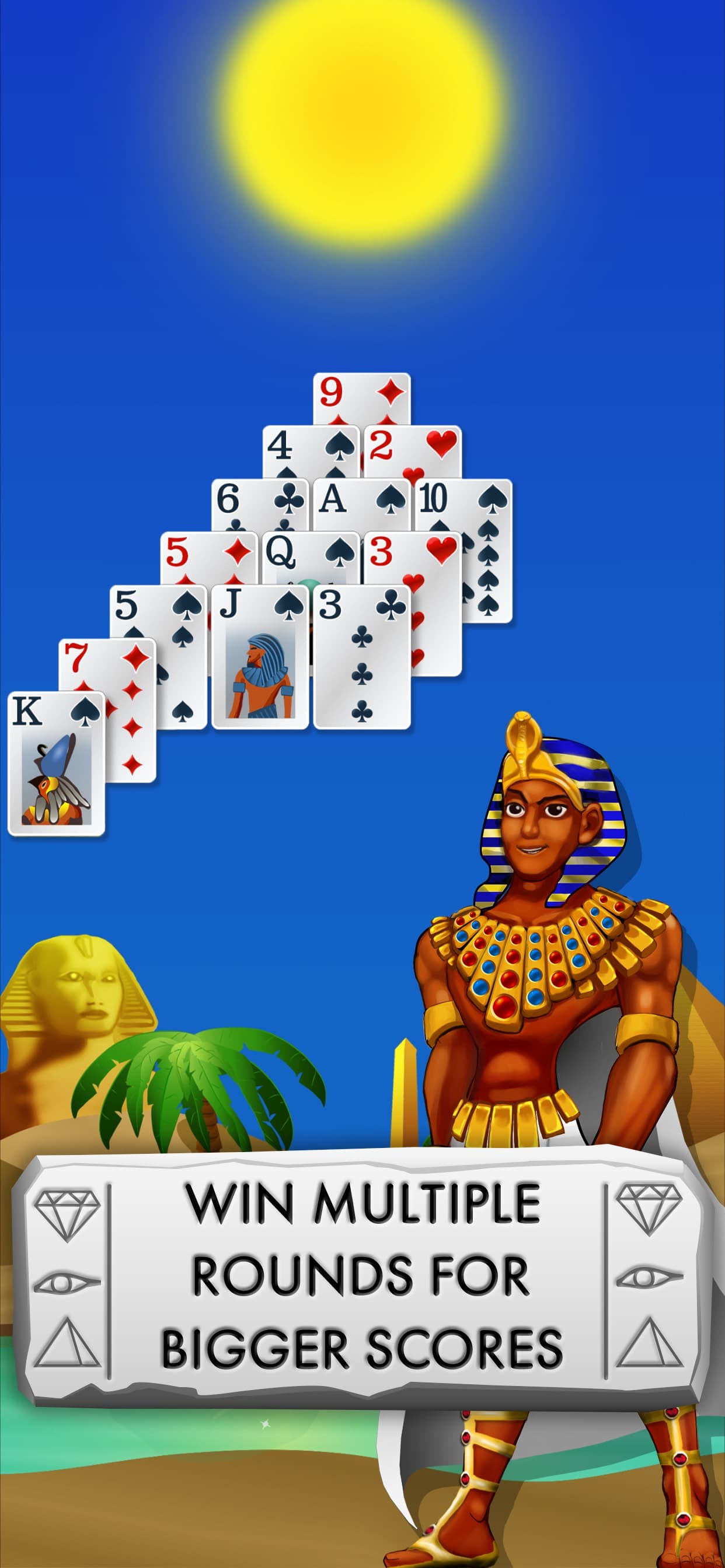 Pyramid Solitaire - Egypt screenshot 3 - screenshot