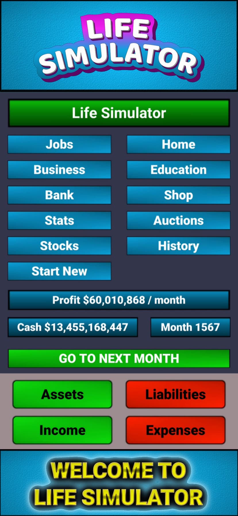 Life Simulator - Business Game screenshot 3 - screenshot