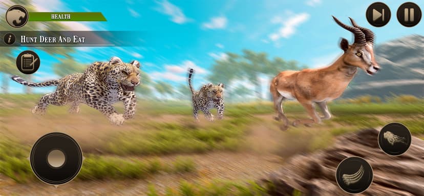 Wild Leopard Family Life Sim screenshot 3 - screenshot