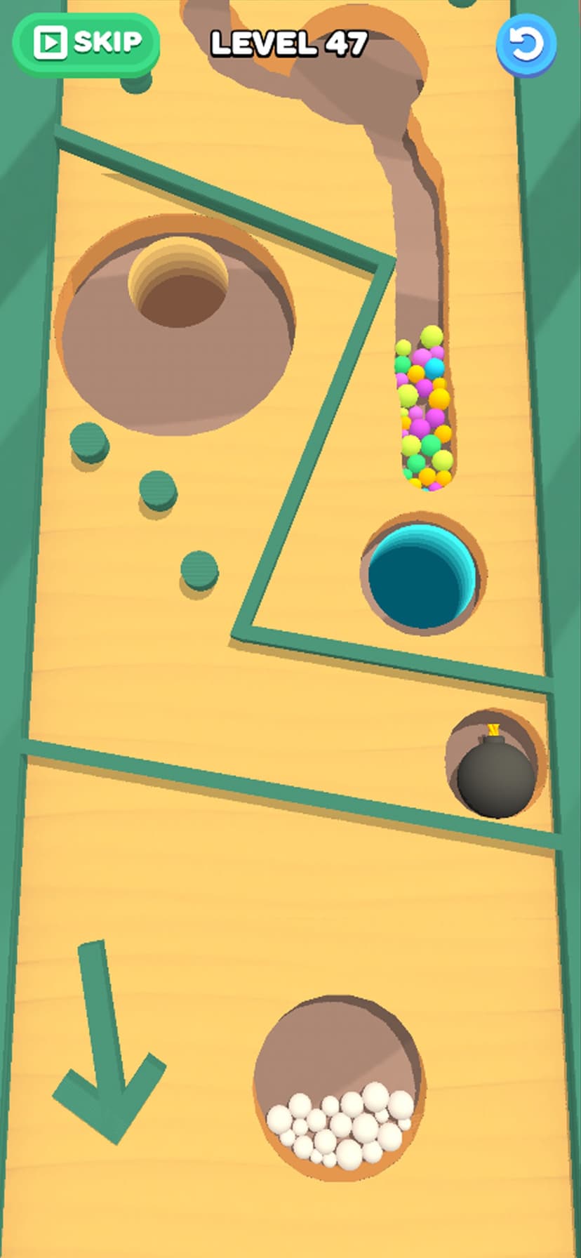 Sand Balls - Digger Puzzle screenshot 3 - screenshot