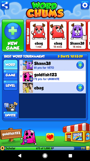 Word Chums screenshot 7 - screenshot