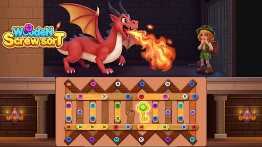 Wood Screw Puzzle - Bolts Sort screenshot 8 - screenshot