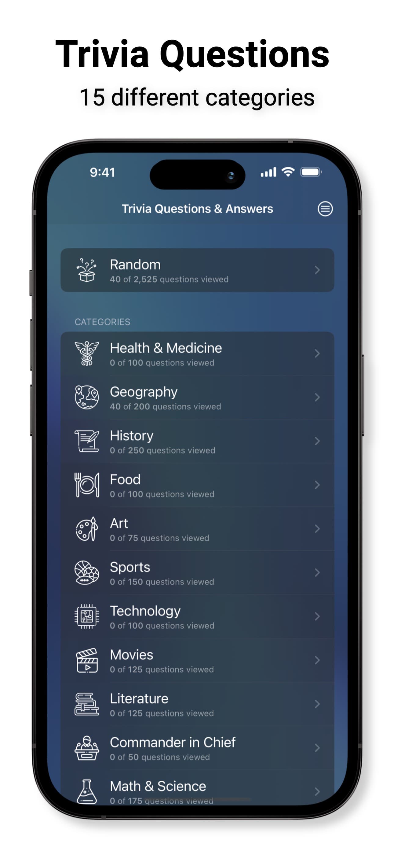 Trivia Questions and Answers screenshot 1 - screenshot