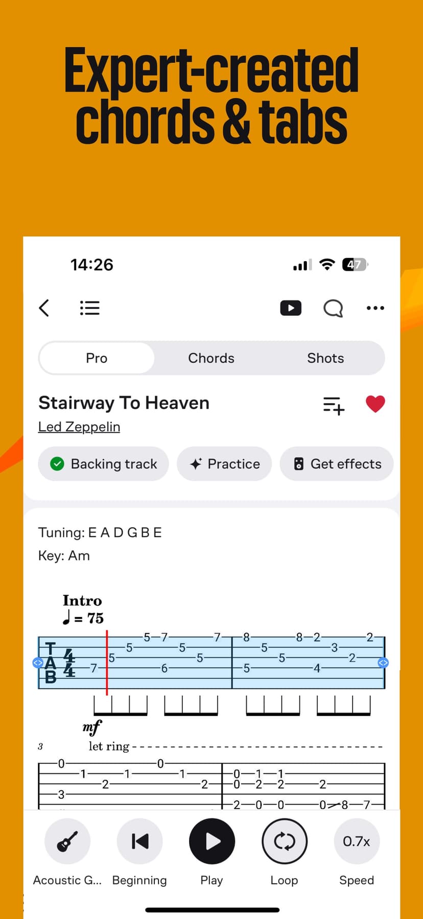 Ultimate Guitar: Chords & Tabs screenshot 4 - screenshot