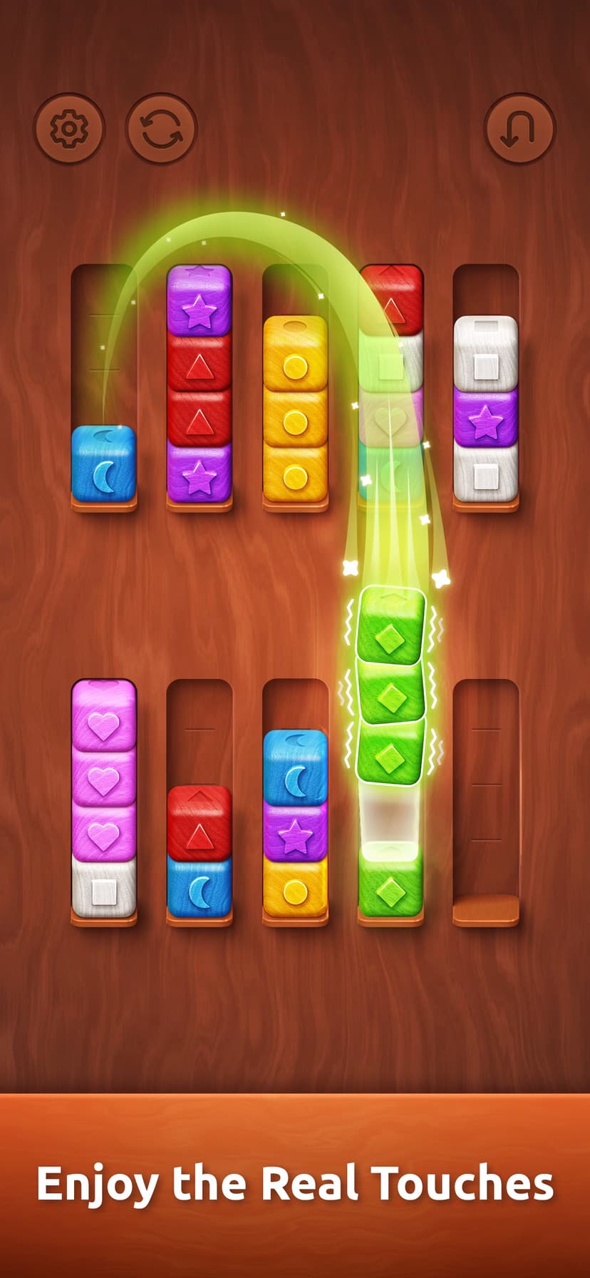 Colorwood Sort Puzzle Game screenshot 2 - screenshot