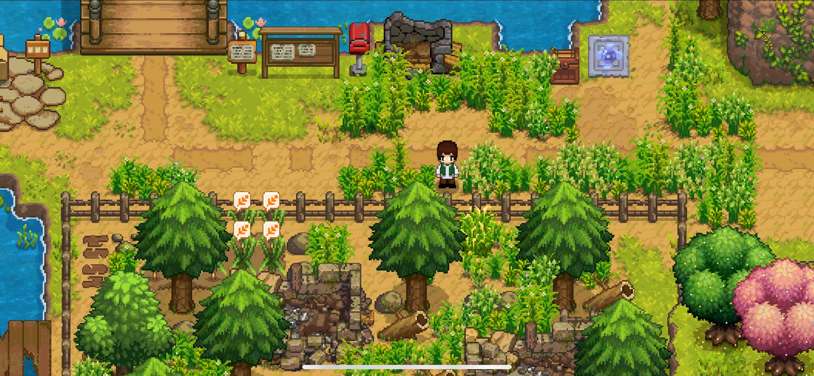 Harvest Town - Pixel Sim RPG screenshot 1 - screenshot