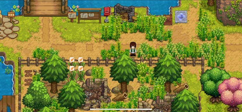 Harvest Town - Pixel Sim RPG screenshot 1 - screenshot