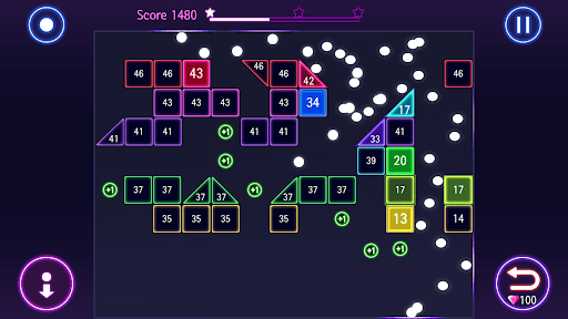 Bricks Breaker Hit - Glow Ball screenshot 27 - screenshot