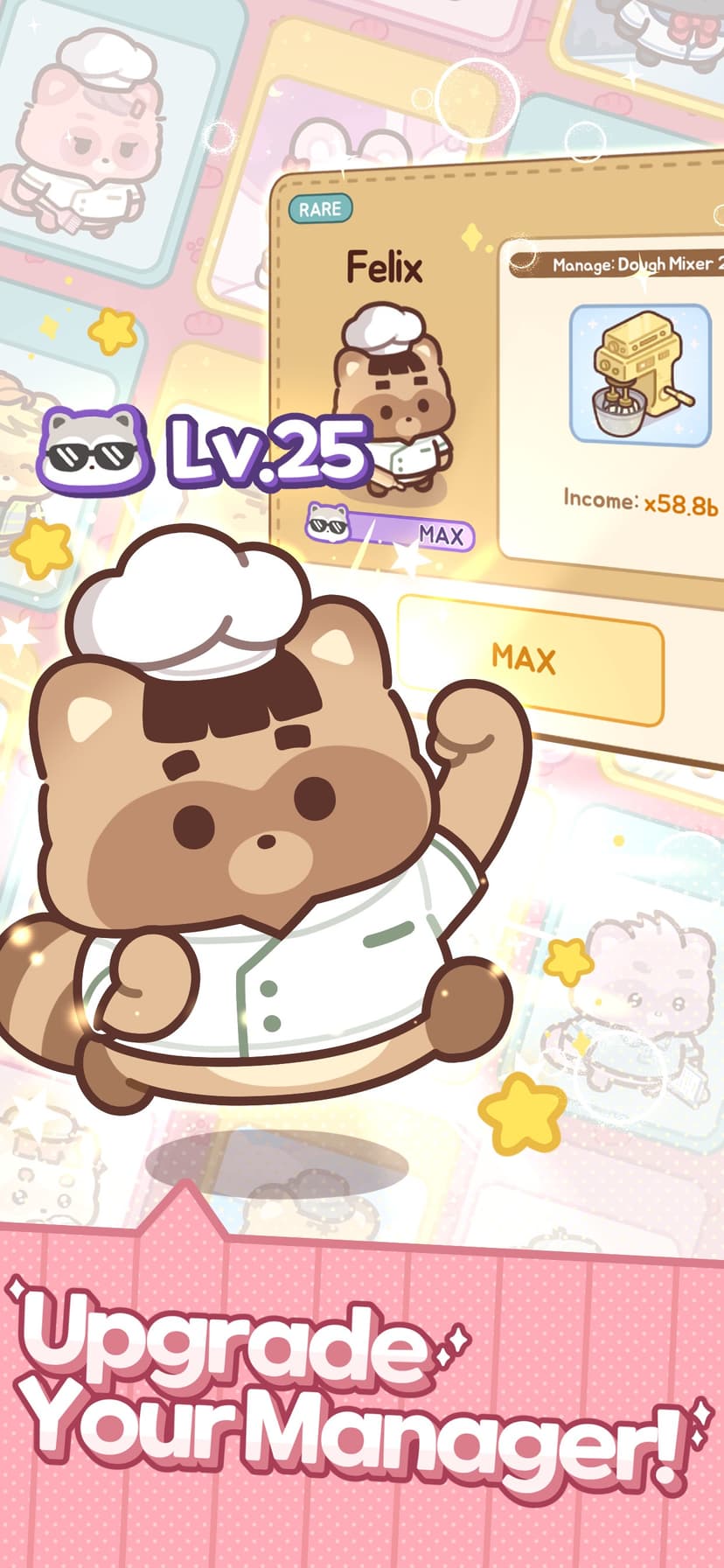 Raccoon Bread Inc: Idle Tycoon screenshot 5 - screenshot