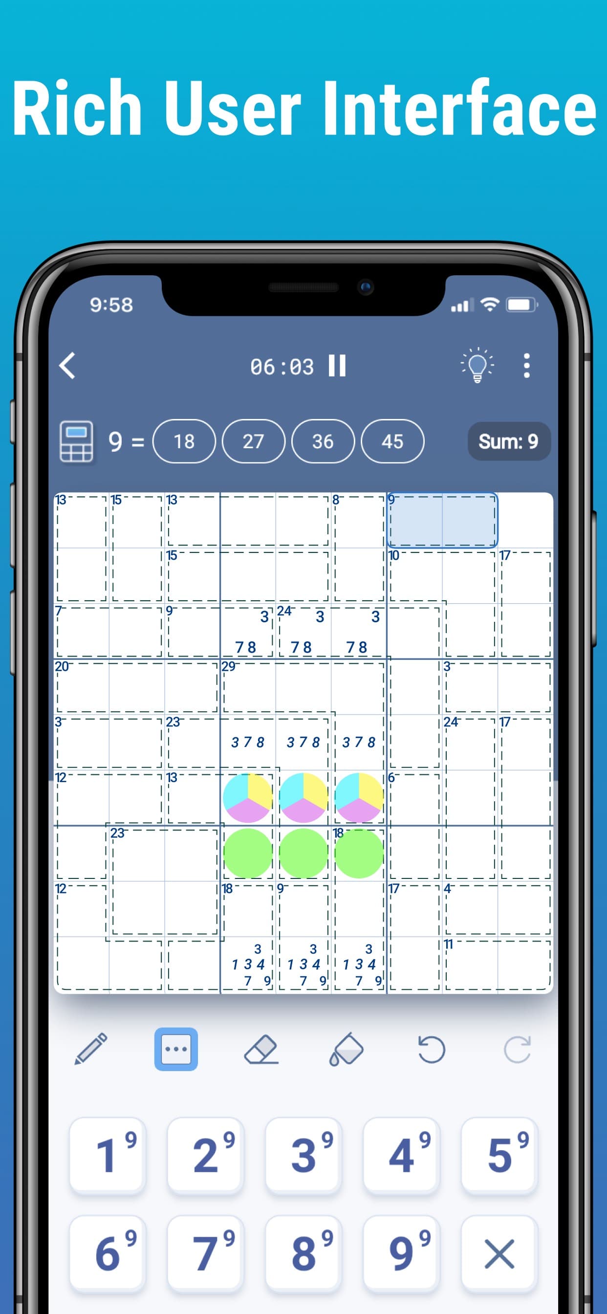 Killer Sudoku by Logic Wiz screenshot 5 - screenshot