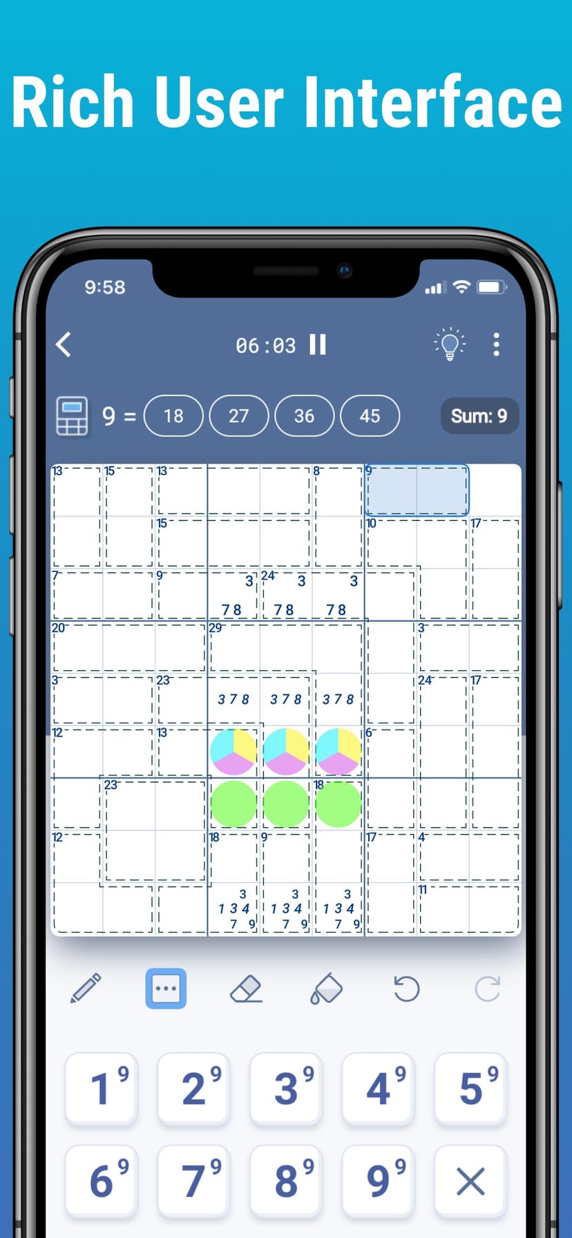 Killer Sudoku by Logic Wiz screenshot 5 - screenshot