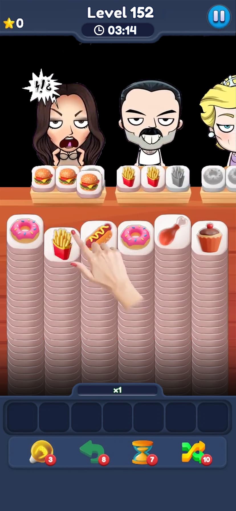 Food Match 3D: Tile Puzzle screenshot 2 - screenshot