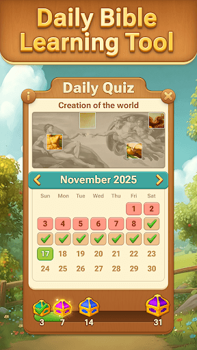Lord’s Word - KJV Bible Puzzle screenshot 5 - screenshot