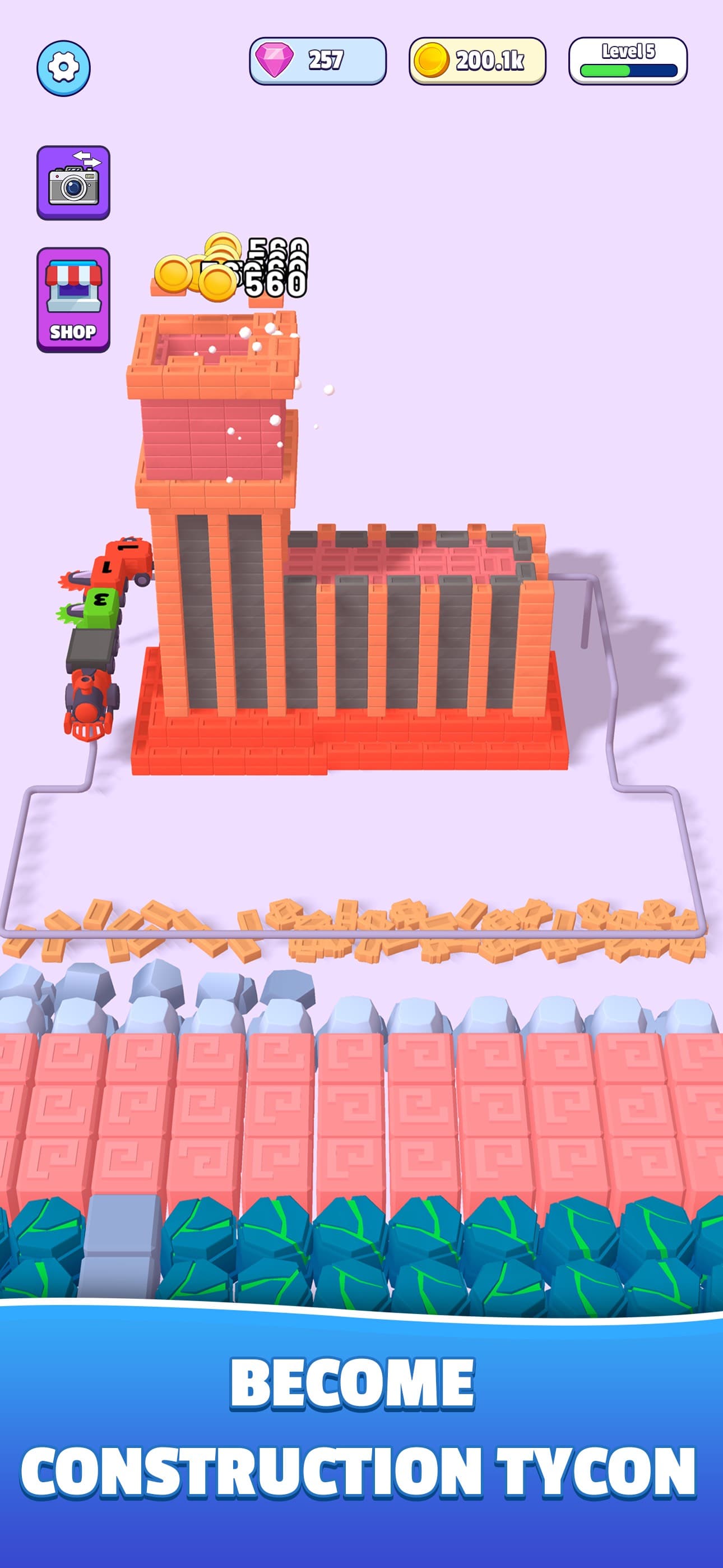 Train Miner: Idle Construction screenshot 4 - screenshot