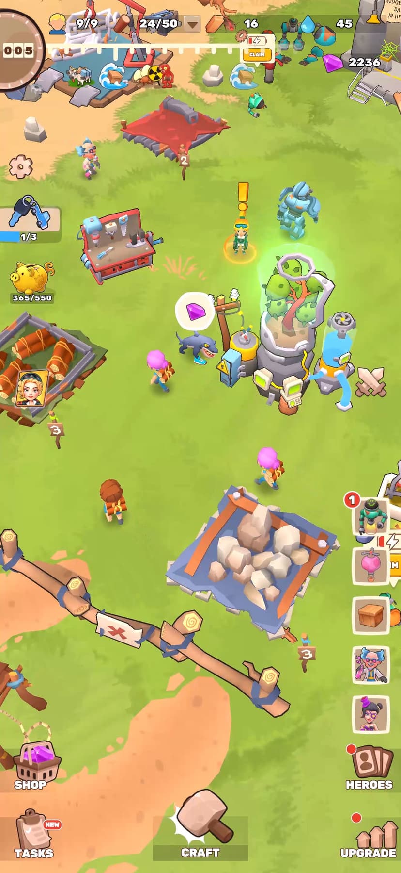 Shelter Hero: Survival Games screenshot 1 - screenshot
