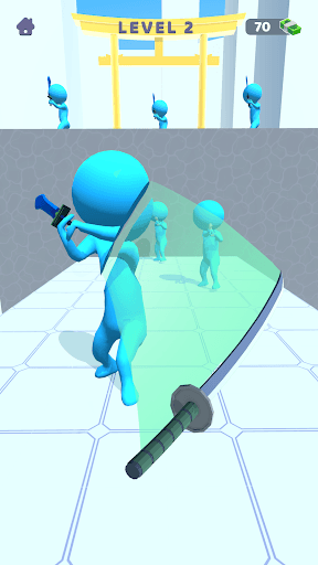 Sword Play! Ninja Slice Runner screenshot 1 - screenshot