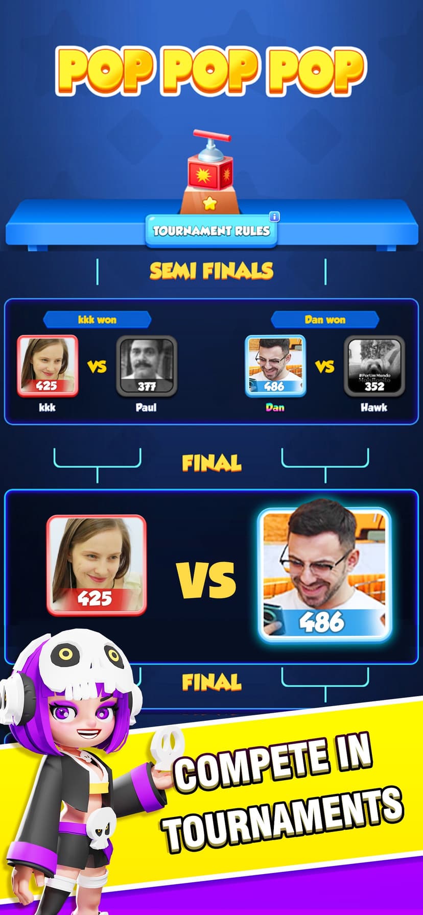 Jewel Party- Match 3 PVP screenshot 4 - screenshot
