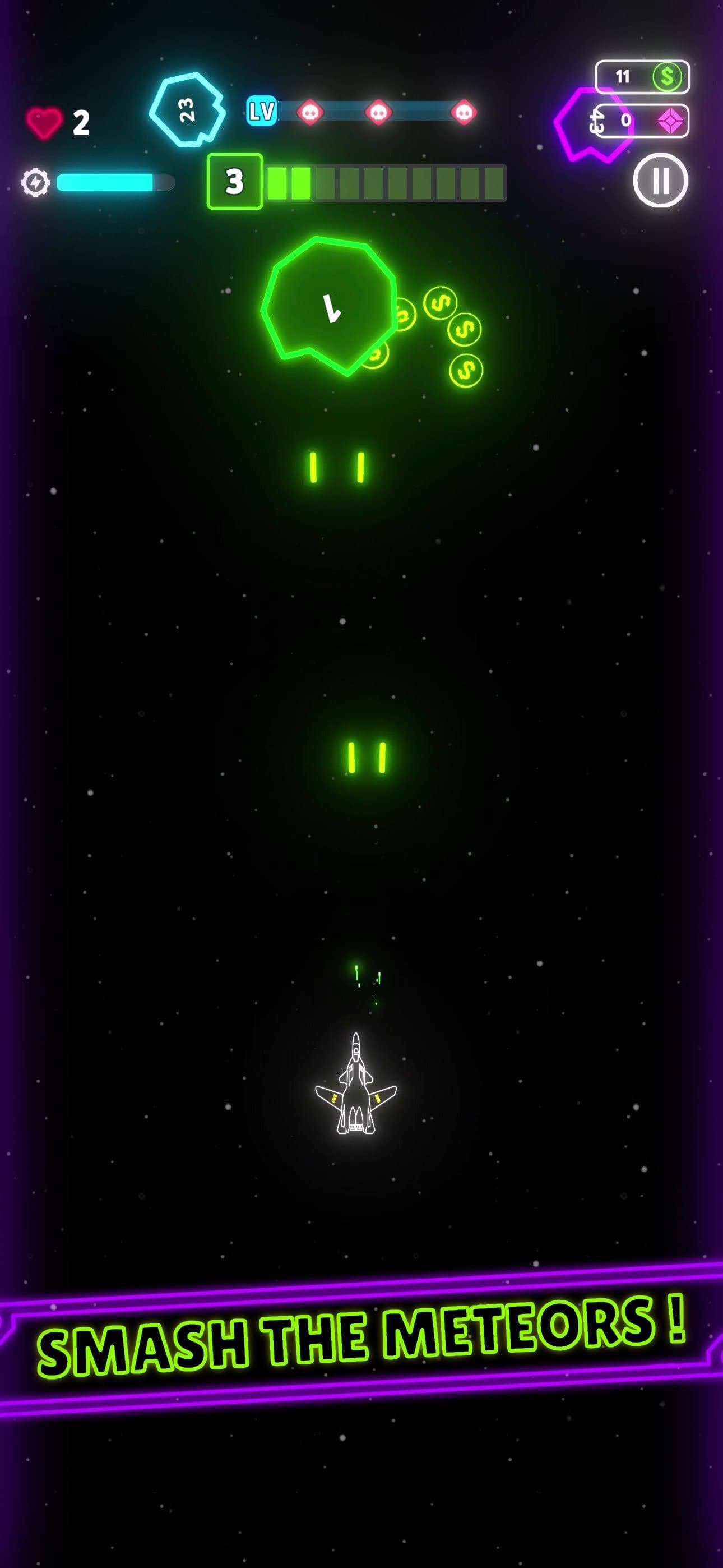Neon Wings screenshot 1 - screenshot