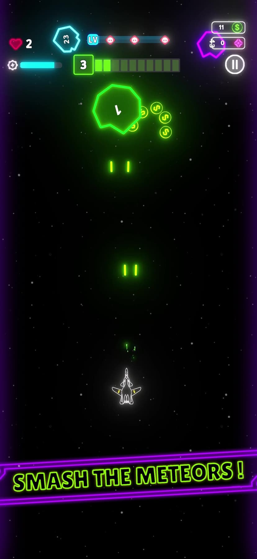 Neon Wings screenshot 1 - screenshot