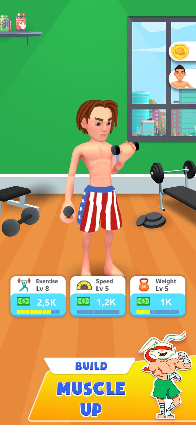 Idle Workout Master: Boxbun screenshot 2 - screenshot