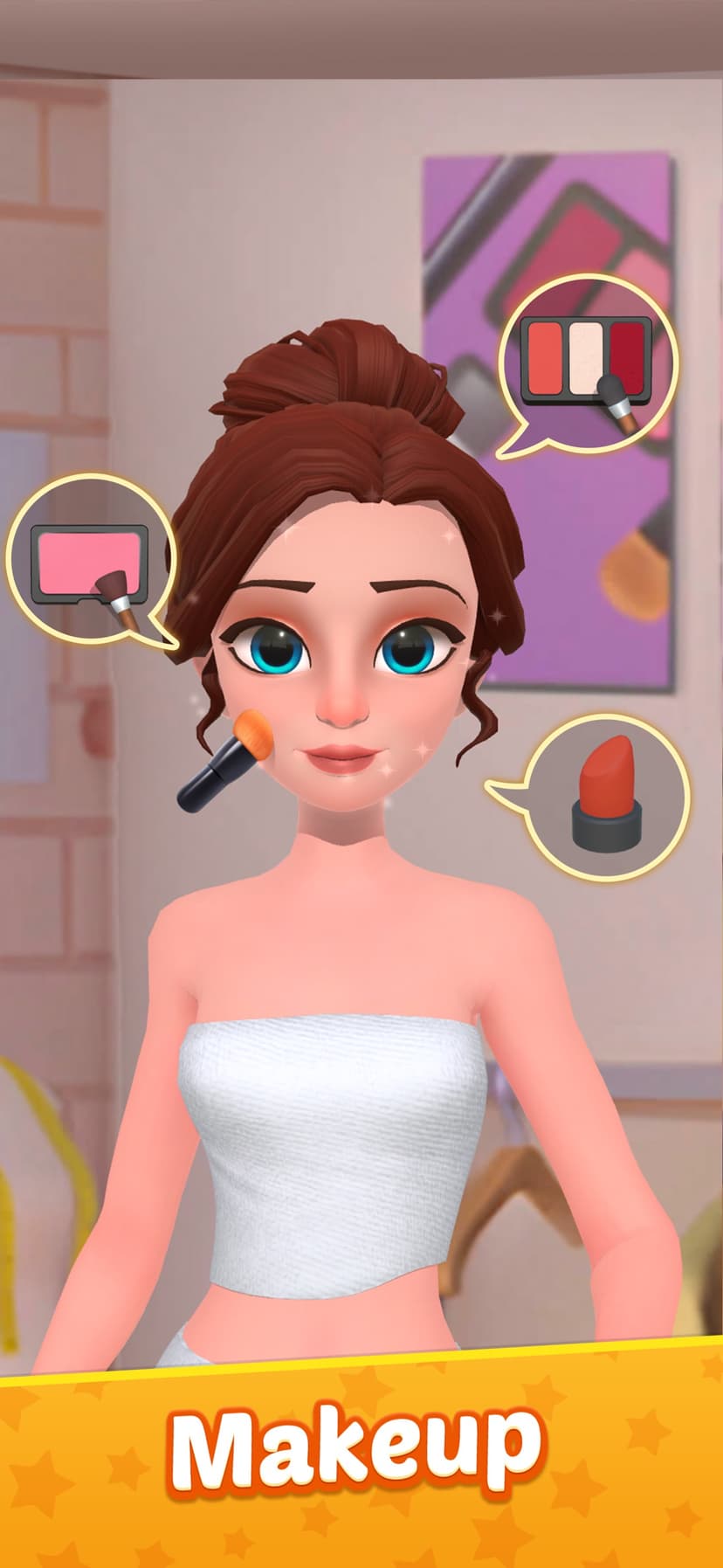 Merge Makeup - Match Puzzle screenshot 6 - screenshot