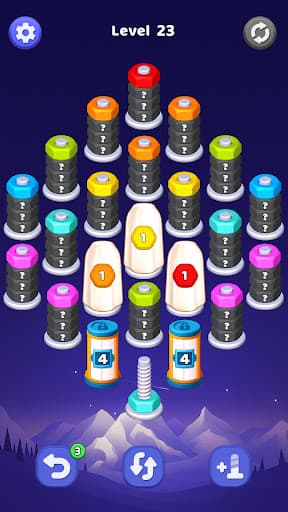 Nut Puzzle - Nut Sort Games screenshot 7 - screenshot