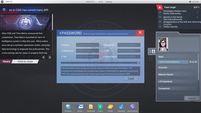 Null - screenshot