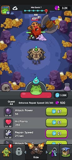 Legend of Frog: Idle RPG screenshot 4 - screenshot