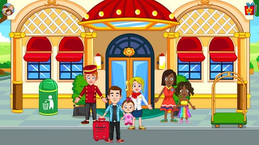My Town Hotel Games for kids screenshot 6 - screenshot