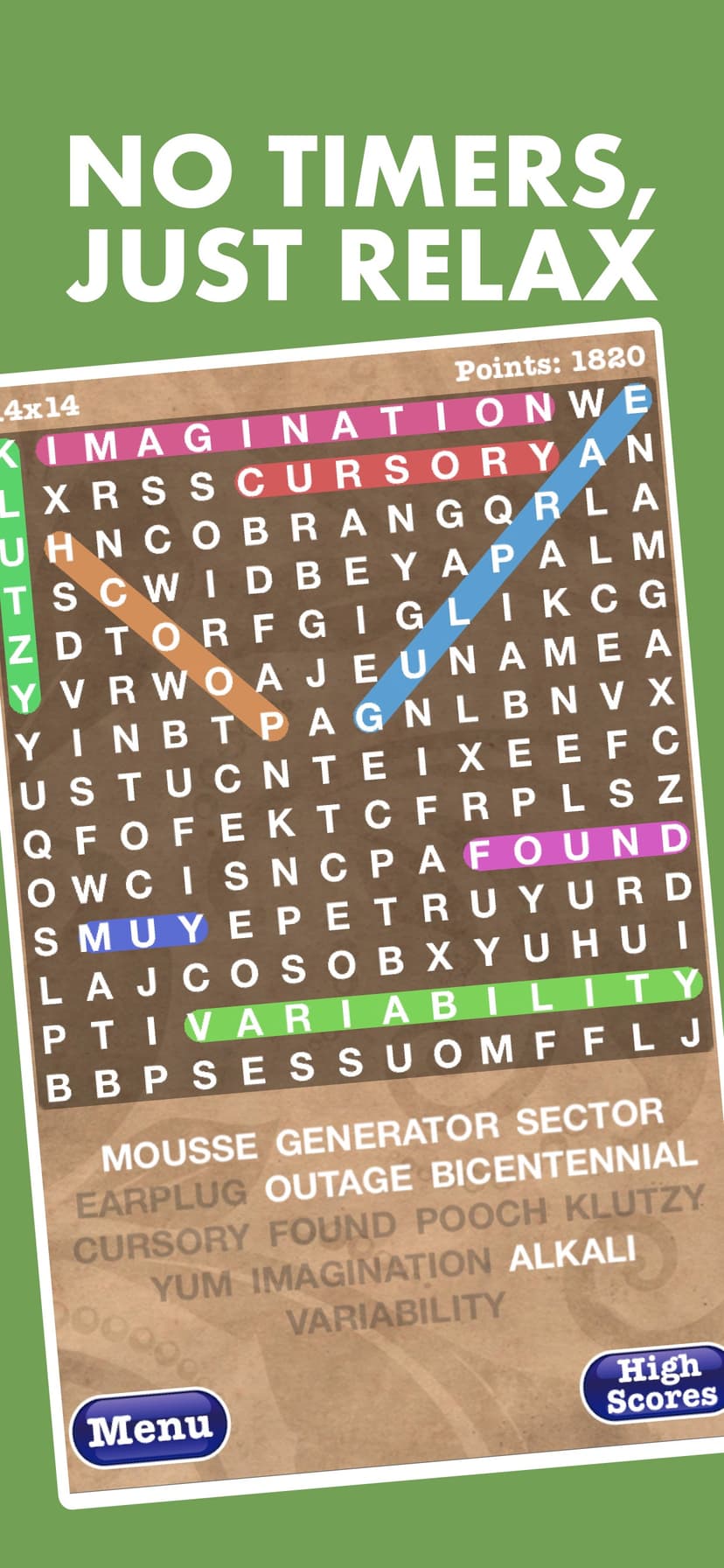 Stress Free Word Search screenshot 2 - screenshot
