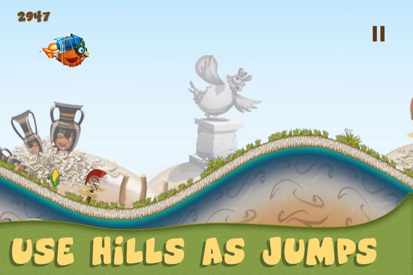 Rocket Chicken (Fly Without Wings) screenshot 2 - screenshot
