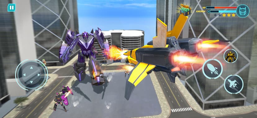 Robot Car Transform Battle screenshot 3 - screenshot