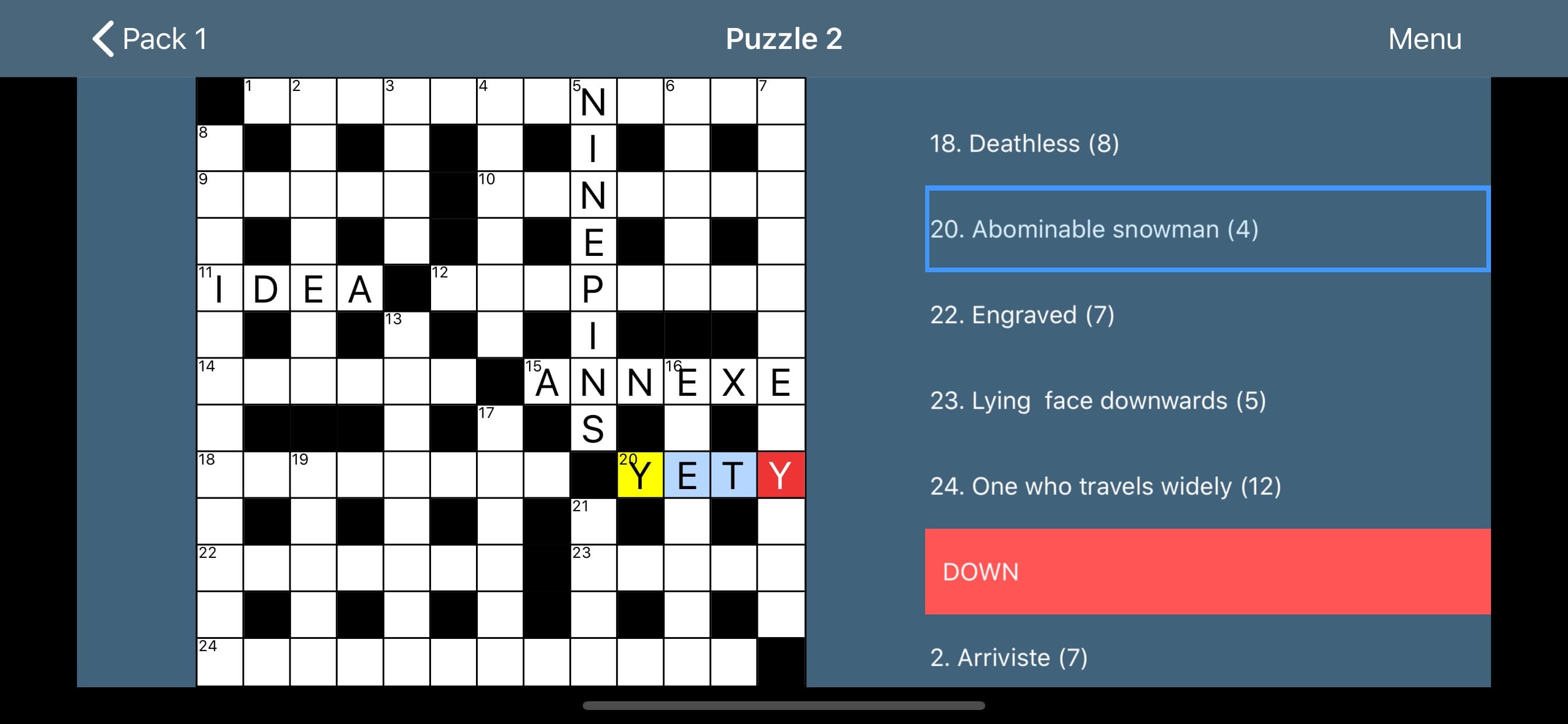 Best Quick Crosswords screenshot 9 - screenshot