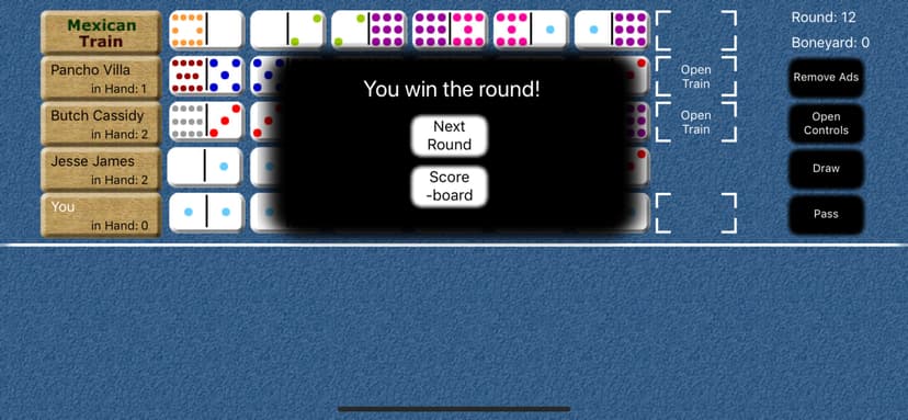 Mexican Train Dominoes screenshot 4 - screenshot