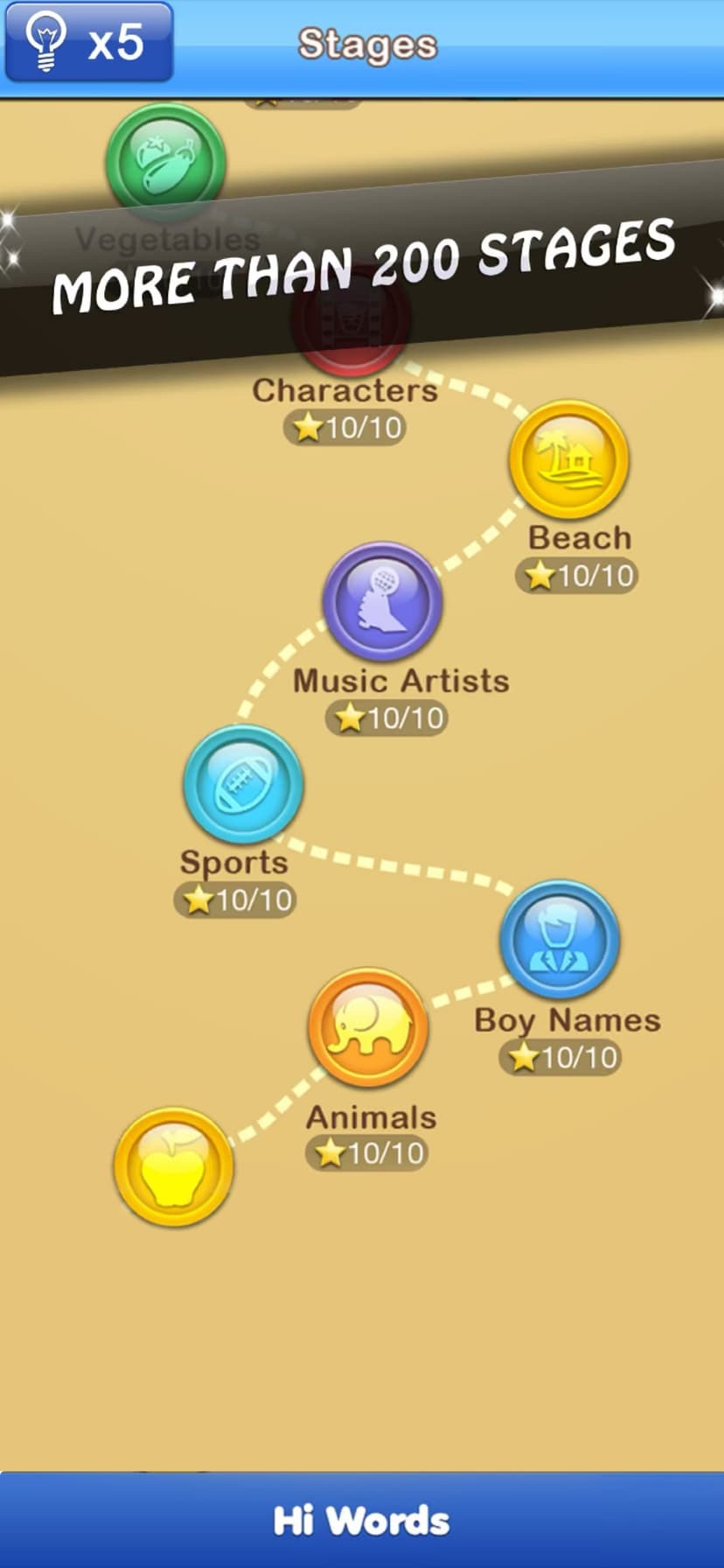 Hi Words - Word Search Game screenshot 4 - screenshot
