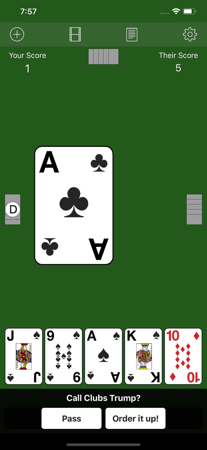 Super Euchre! screenshot 1 - screenshot