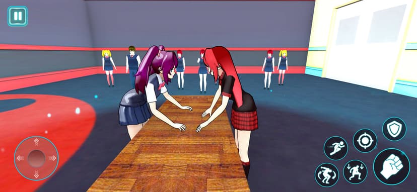 Anime Games: High School Girl screenshot 4 - screenshot