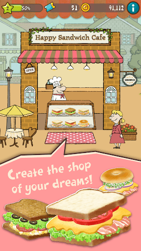 Happy Sandwich Cafe screenshot 1 - screenshot